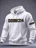 Men's Veteran DD-214 Print Hoodie