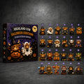 2026 Highland Cow Halloween Advent Calendar - Style 2
