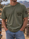 Men's Veteran DD-214 Print T-Shirt