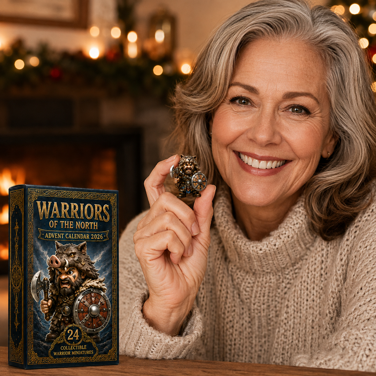 24 Days of Northern Legends – Warriors of the North Advent Calendar 2026 | 24 Collectible Viking Warrior Miniatures