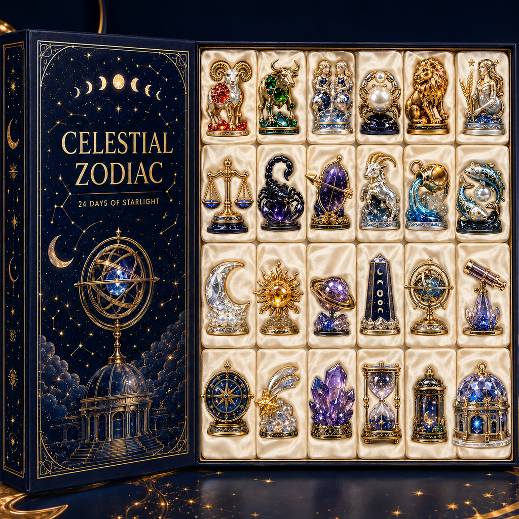 Celestial Zodiac 24-Day Christmas Advent Calendar