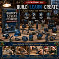 Construction Crew Tools Advent Calendar 2026 - 24-Day Festive Countdown, Acrylic Charms Blind Box