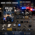 Police Life Hero Advent Calendar 2026 - 24-Day Festive Countdown, Acrylic Charms Blind Box