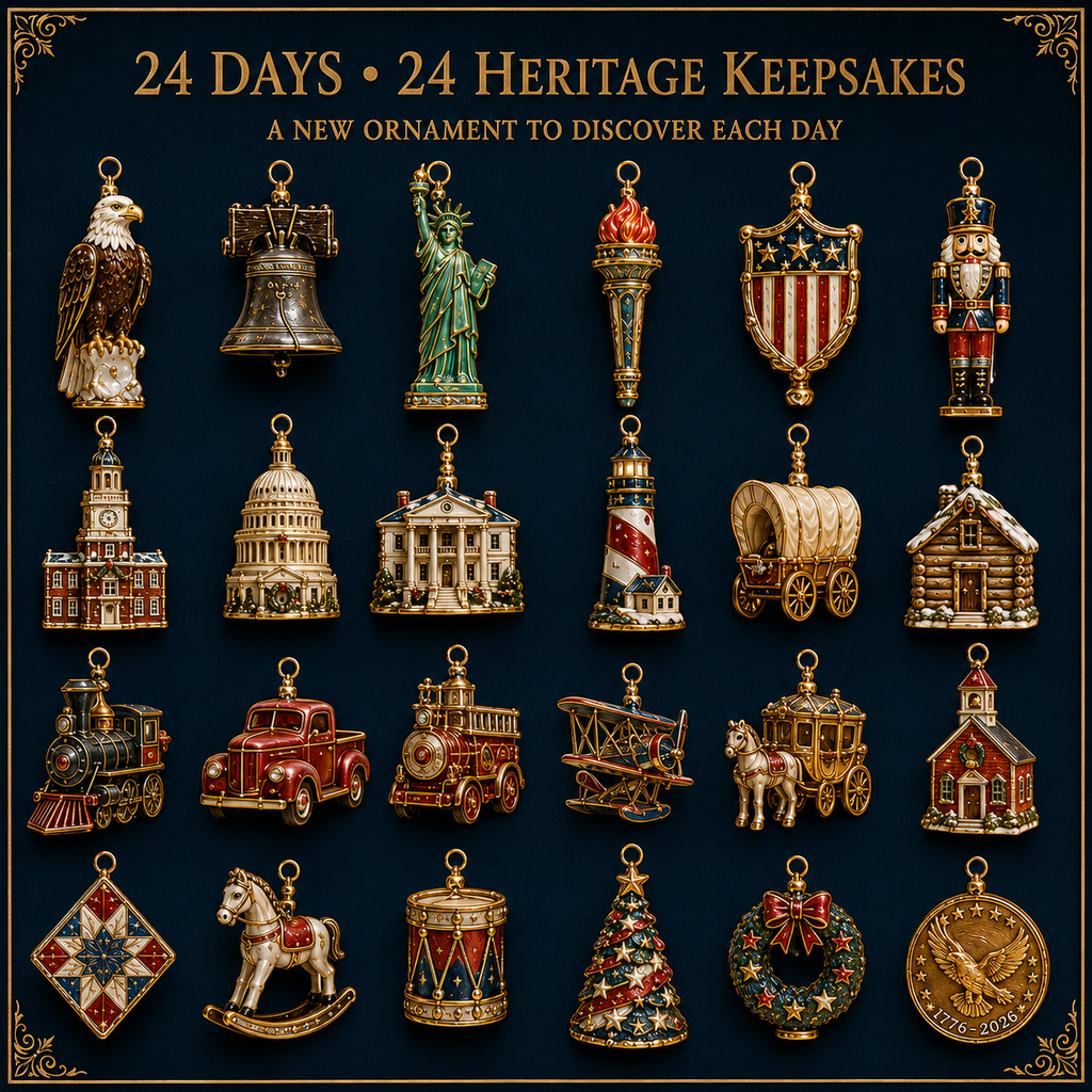 ✨America 250th Anniversary Heritage Christmas Advent Calendar