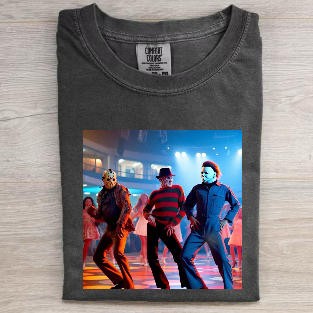 Vintage Horror Graphic T-shirt