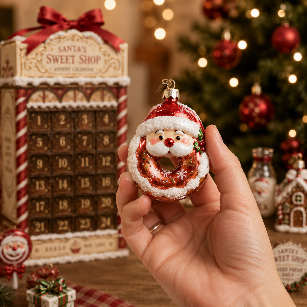 ✨24-Day Christmas Countdown Advent Calendar – Santa's Dessert Shop