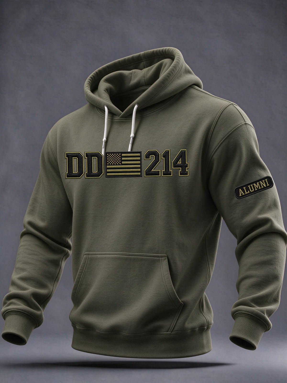 Men's Veteran DD-214 Print Hoodie