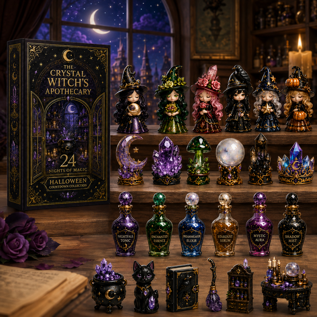 The Crystal Witch’s Apothecary Advent Calendar 2026 – 24 Nights of Magical Miniatures