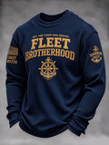 Men'S Veteran Graphic Casual Top
