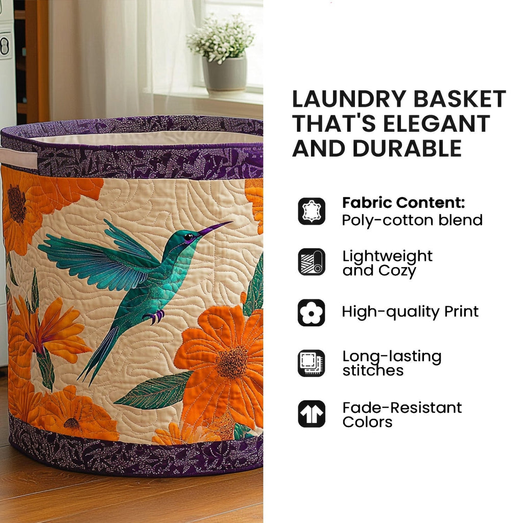 Cozy Paws Quilted Laundry Basket GFTOQM1761
