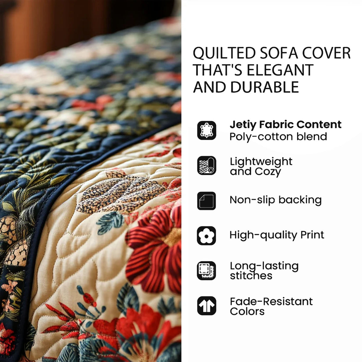 World Cup 2026 Quilted Sofa Cover GFTOLAN374